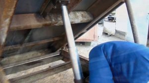 Установка гидроцилиндра на прицеп