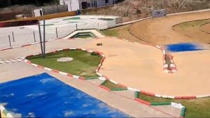 1/8 Nitro Buggy European Champion Juan Carlos Canas testing in Spain Club El Estrecho Circuit