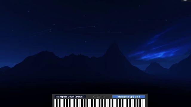 Tokyo Ghoul ED ~ Glassy Sky [Virtual Piano] ROBLOX смотреть онлайн