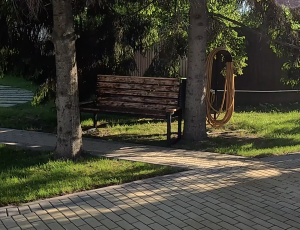 Лавка на дачу своими руками.
