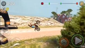 Крутим сальтухи на мотоцикле!!!(Trial Xtreme 3)