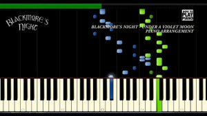 BLACKMORE'S NIGHT - UNDER A VIOLET MOON - SYNTHESIA (PIANO COVER)