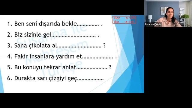 Желательное наклонение ▶ Турецкий язык