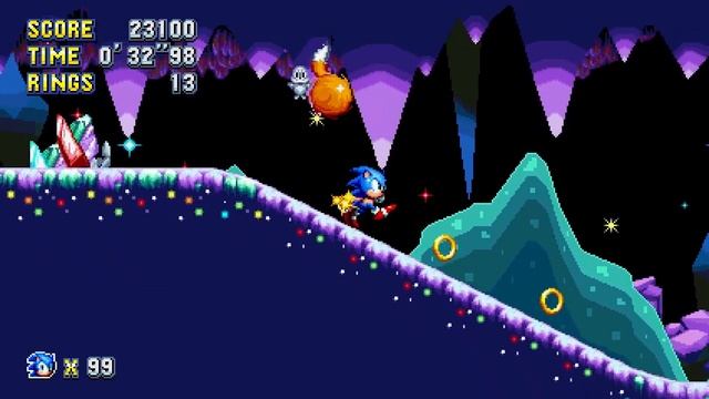 Sonic Mania (Plus) Mod - Coral Cave Zone смотреть онлайн