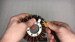 Обмотка генератора, статор на мотоцикл Honda CBR1000RR 04-07