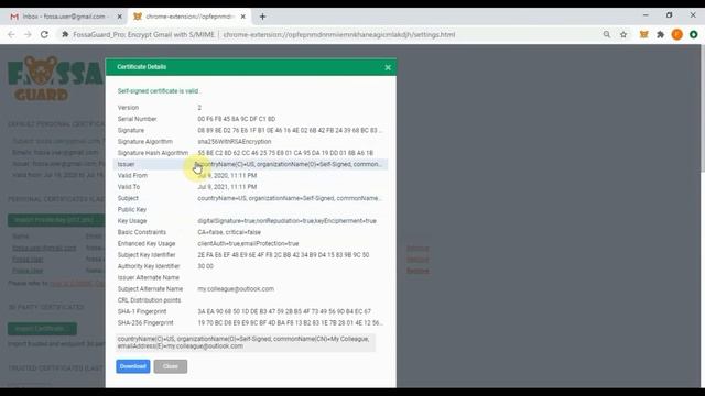 Fossa Guard Pro 1.0 Import Recipient Self-signed certificate смотреть онлайн