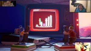 Мэддисон и Кейк играют в It Takes Two