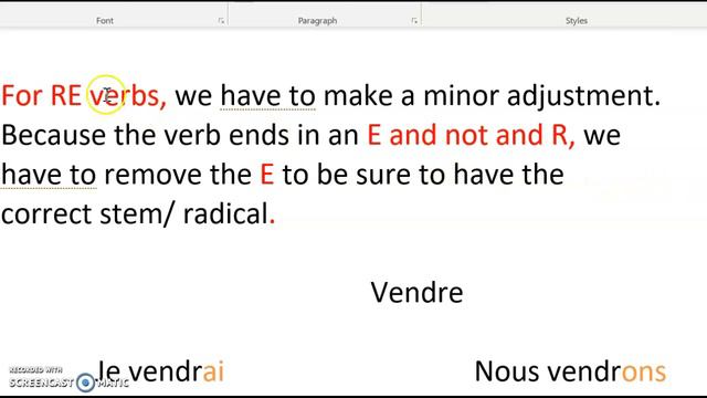 Futur simple - explication de la formation смотреть онлайн