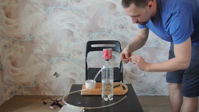 ОЧЕНЬ ДЫМНЫЙ САМОДЕЛЬНЫЙ КАЛЬЯН ЗА 50 РУБ