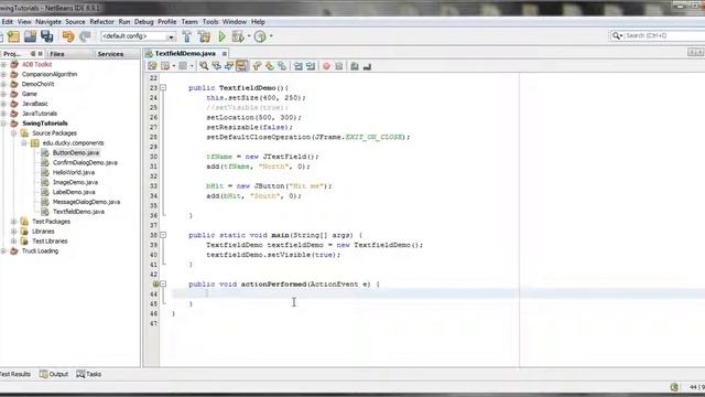 Java Swing 9: Textfield смотреть онлайн