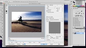 How to resize images and save for web using Photoshop