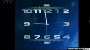 Старые часы первого канала