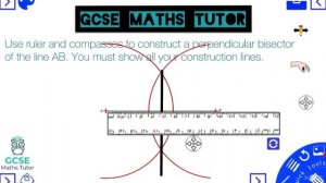 Angle Bisectors and Perpendicular Bisectors | Loci & Construction | Crossover 5+ | GCSE Maths Tutor