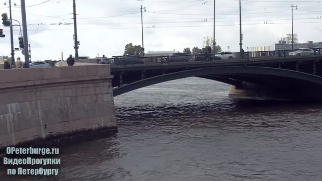 Биржевой Мост, Санкт-Петербург. История, архитектура. смотреть онлайн