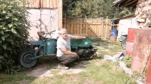 Гусеничный мотоцикл Ручной задний ход