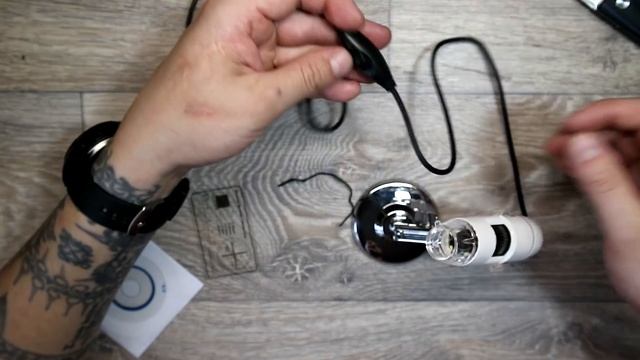 USB-микроскоп x1000 с подсветкой смотреть онлайн