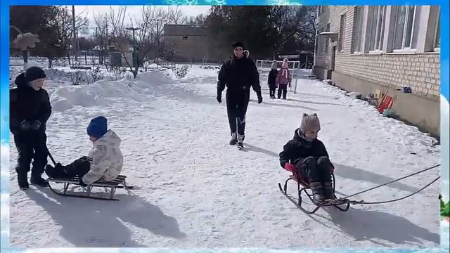 Спортивное развлечение "Зима для ловких, сильных, смелых" в подготовительной к школе группе смотреть онлайн