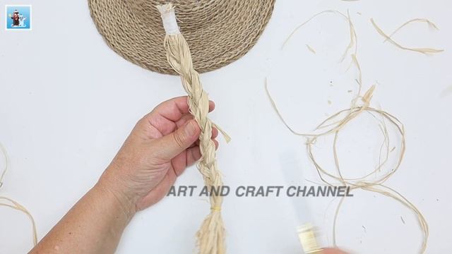 Beautiful handcraft autumn wreath DIY Art and Craft