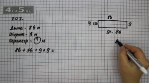 Упражнение 207. Математика 5 класс Виленкин Н.Я.