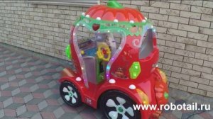 Детский аттракцион качалка 'Карета'