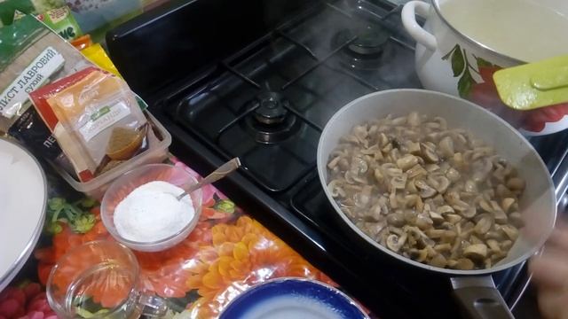 К Посту и  для  Диабетиков ! Нереально Вкусный Грибной Борщ с спаржевой фасолью !!!