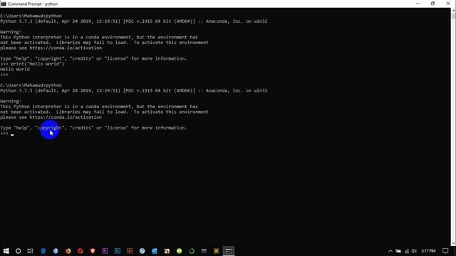 How to Run Python Code Using CMD | Command Prompt | Basic of Python | Python Bangla Tutorials