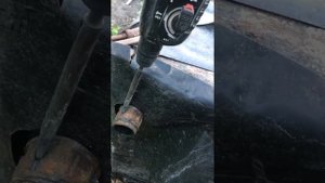 Как снять гайку перфоратором