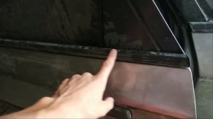 Ford Scorpio 1 - снятие молдингов .