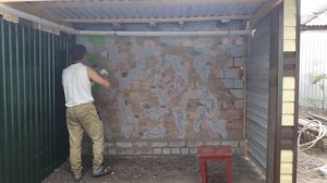 Красим стену в камуфляжный цвет