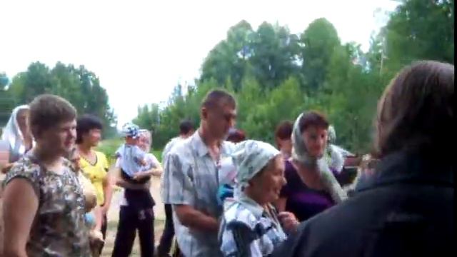 Первая литургия в п.Новоанграск смотреть онлайн