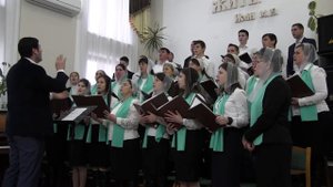 Хор: "Святый Боже, Святый крепкий" 10.12.2017. Эммануил-Баурчи.