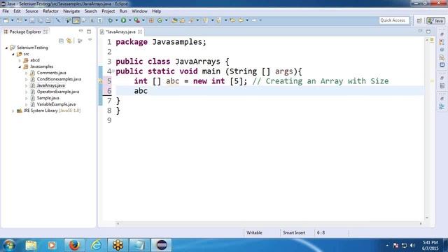 Java Arrays смотреть онлайн