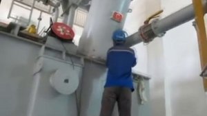 Течь масла и ремонт трансформатора 220 кВ