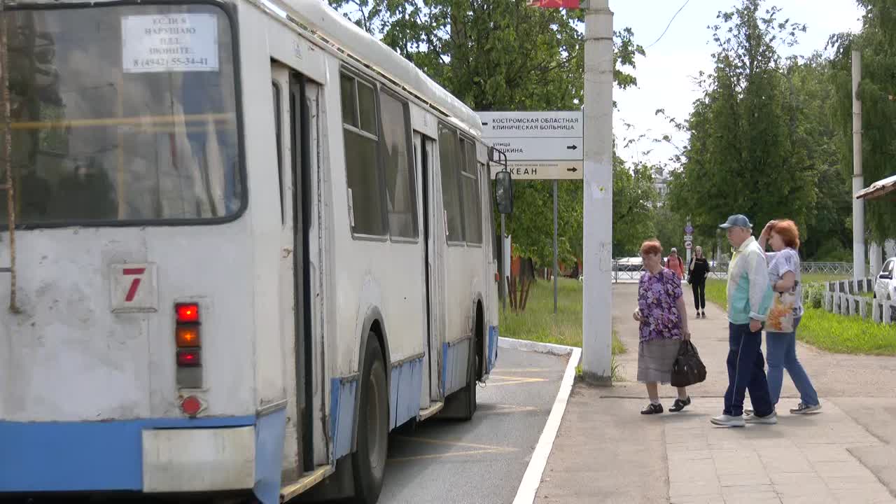 В Костроме планируют отказаться от использования троллейбусов