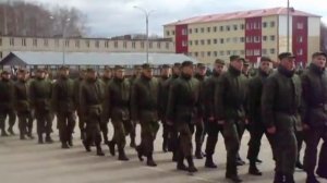 Торжественный марш. 25 апреля 2015