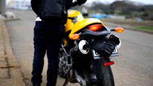Ducati Monster 400 (M400ie) Exhaust sound