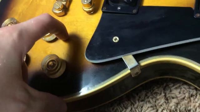 Trogly's Guitars: 1981 Gibson Les Paul Custom Dark Tobacco Sunburst смотреть онлайн