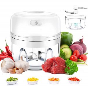 Портативный мини-блендер, переносной чоппер, измельчитель для пюре чеснока лука детского питания