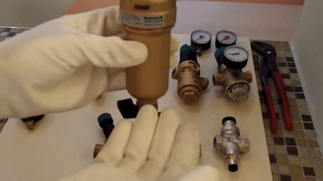 Редуктор давления для холодного и горячего водоснабжения. смотреть онлайн