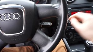 Audi A3 8P wipers service position