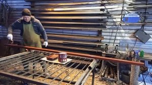 Покраска. Покраска металла. Красим подготовленный металл. Четвертая серия #ржавчинаипокраска