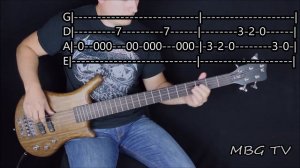 Metallica - Seek and destroy (Bass Cover with Tabs)