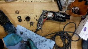 How to disassemble and find problem in Bosch GBH 2-18 RE hammer drill