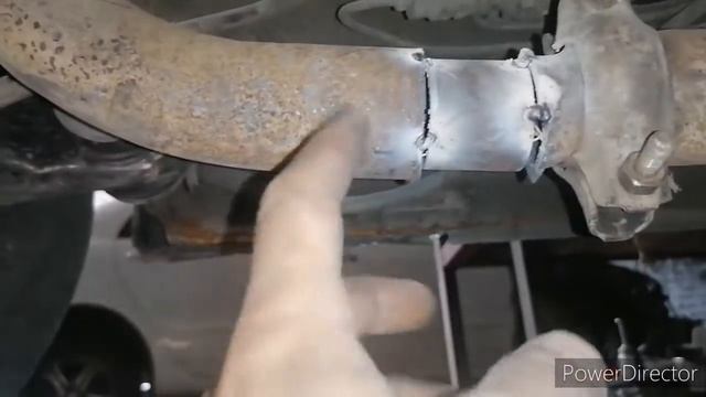 Ремонт выхлопной системы после удара. Stinger выхлоп Ваз2114. смотреть онлайн