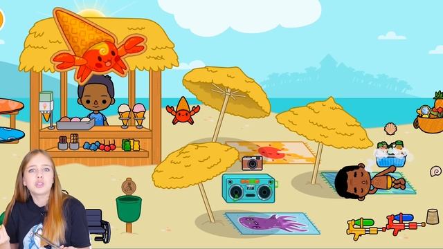 УЛЕТЕЛА НА МАЛЬДИВЫ в Тока Бока ? Toca Life world смотреть онлайн