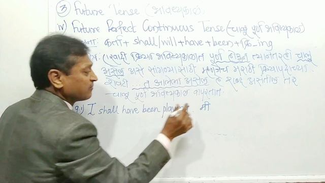 Future Perfect Continuous Tense in short in Marathi by Ajit Yeole смотреть онлайн