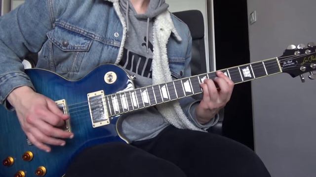 Riff by riff guide to play ARCHANGEL by SAMURAI [SLOW GUITAR LESSON] смотреть онлайн