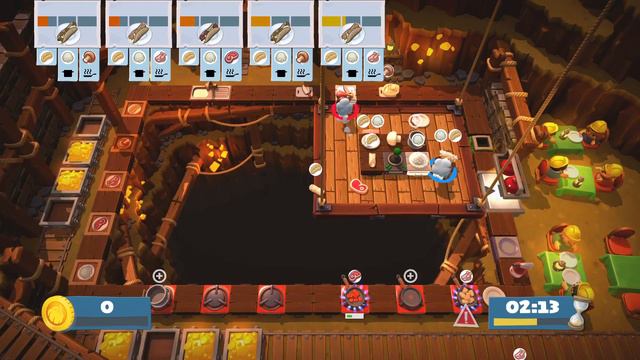 Overcooked оверкук: зона 5-3 ps4 overcooked2 family