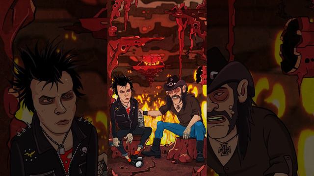 Sid Vicious & Lemmy Kilmister