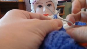 как вязать шапку косами  из пышной резинки. Для начинающих